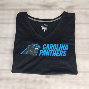 Nike Carolina Panthers Dri Fit Shirt Size Medium Fall Football